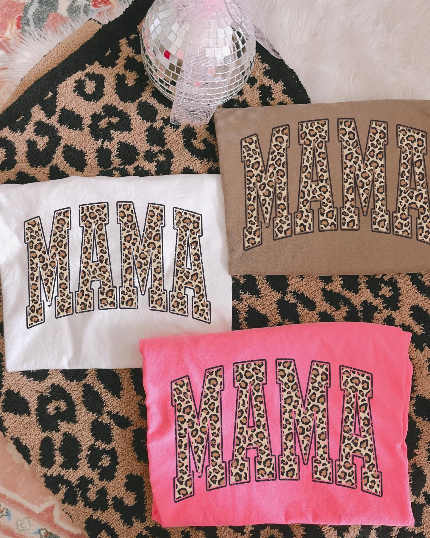 Leopard Mama Comfort Colors Tee