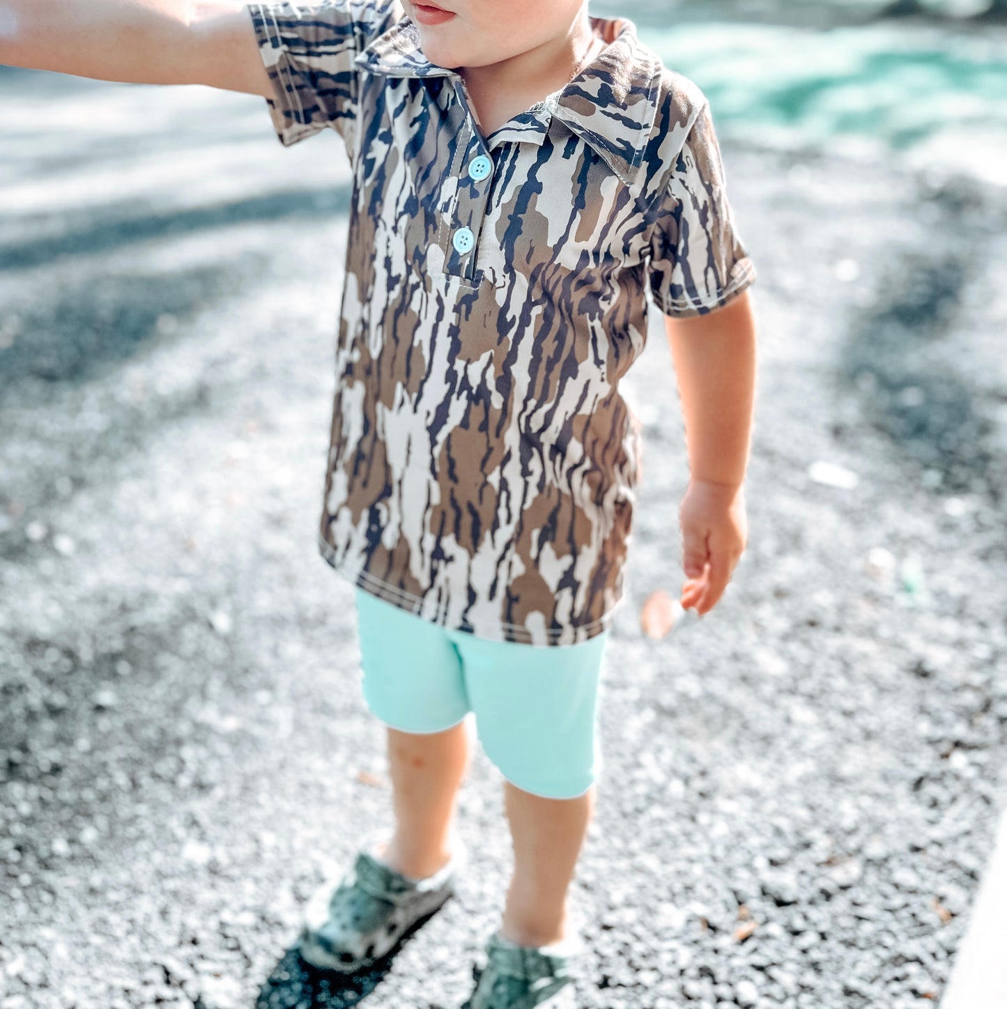 Bottomland Camo Polo