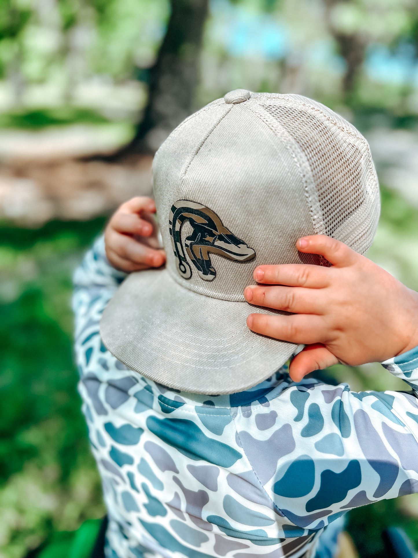 Bottomland Camo Duck Hat