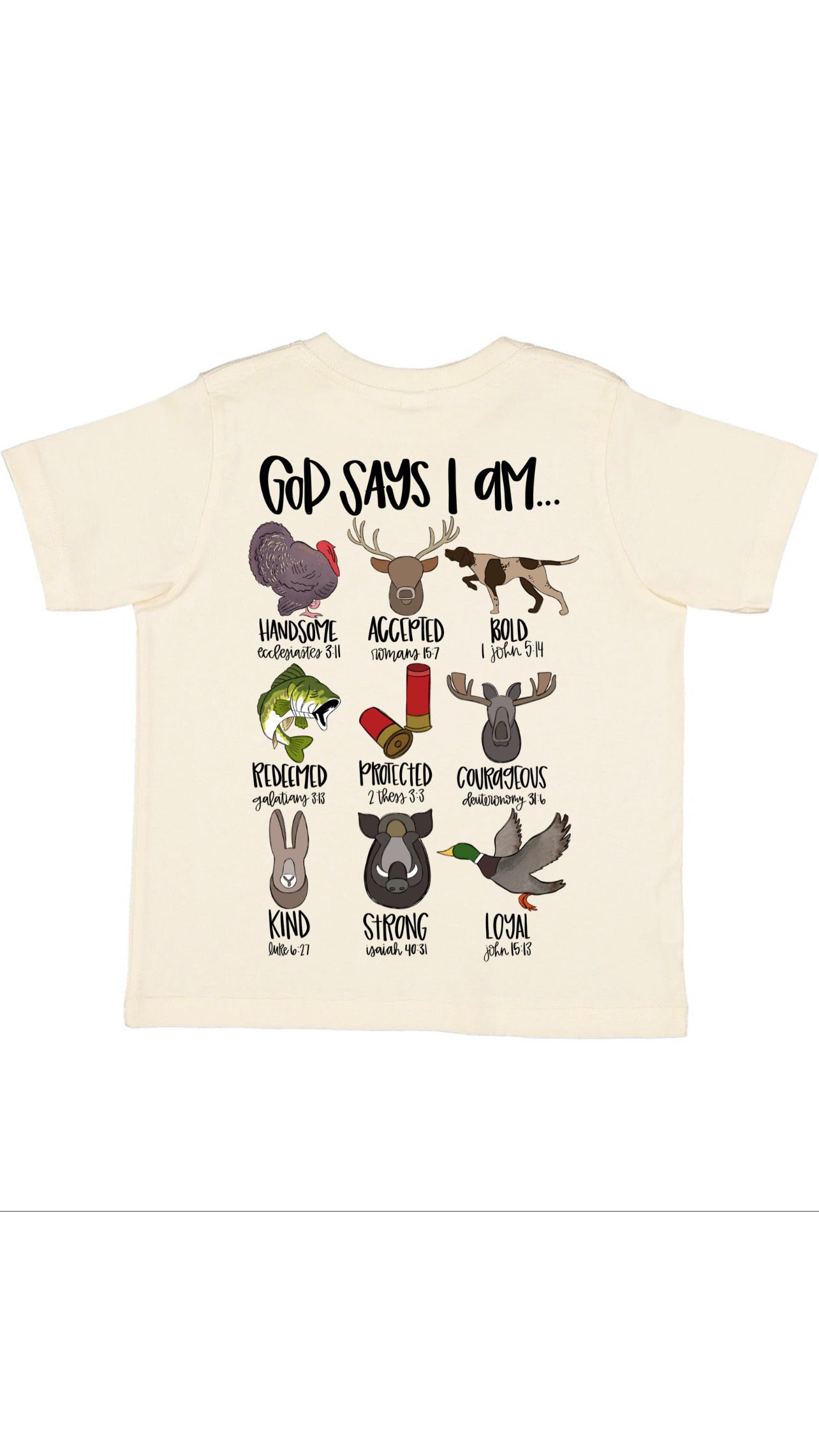 God Says I Am… Baby Boy Tee