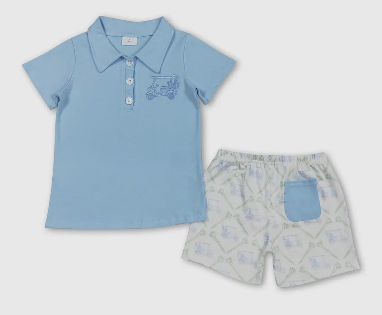 Golf Two Piece Shorts Set