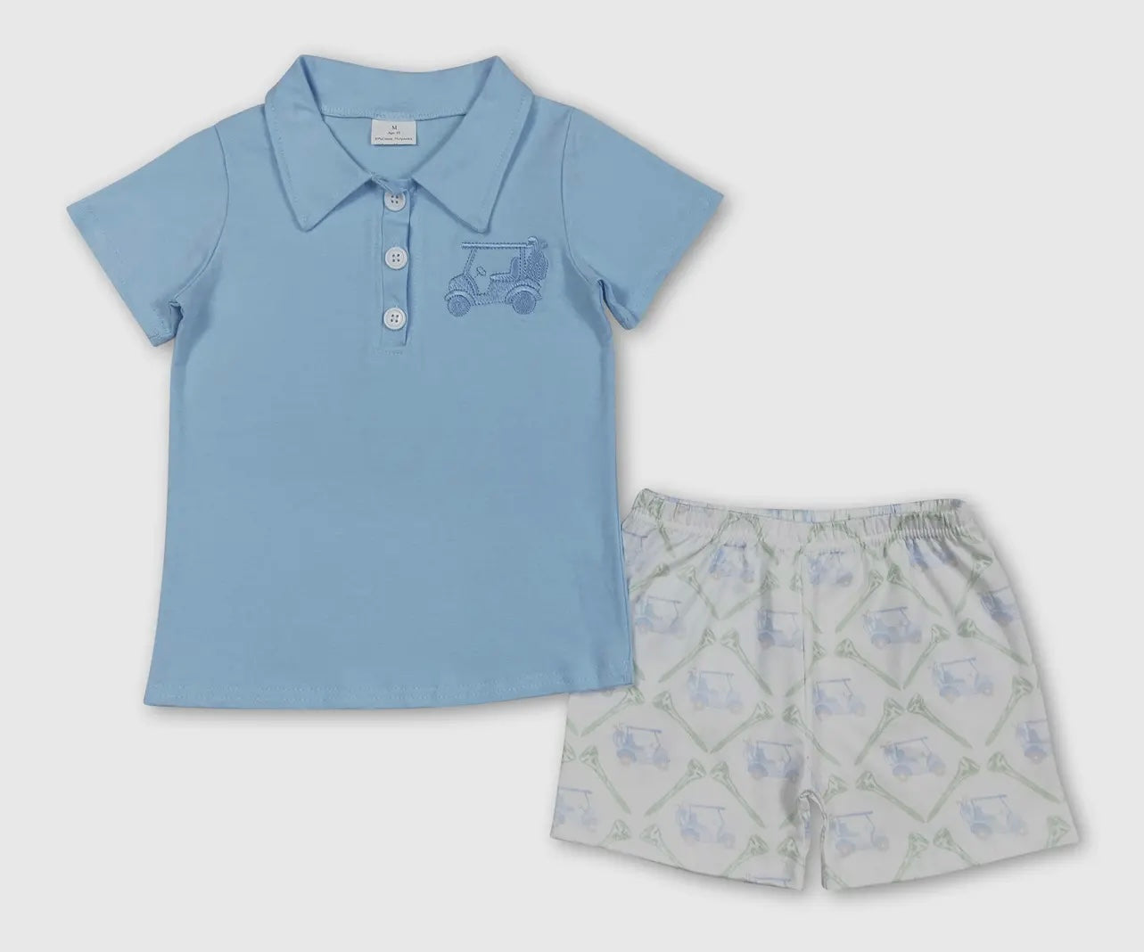 Golf Two Piece Shorts Set