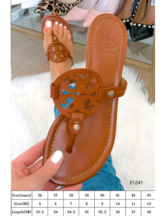 PREORDER: Tory Burch Sandals- Brown