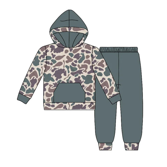 Retro Camo Jogger Set