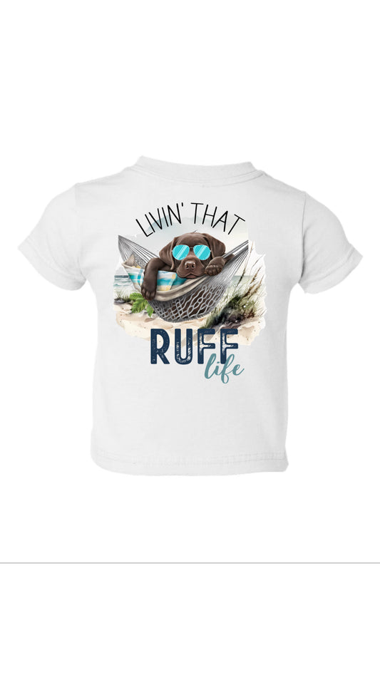 Livin’ That Ruff Life | Boy Tee