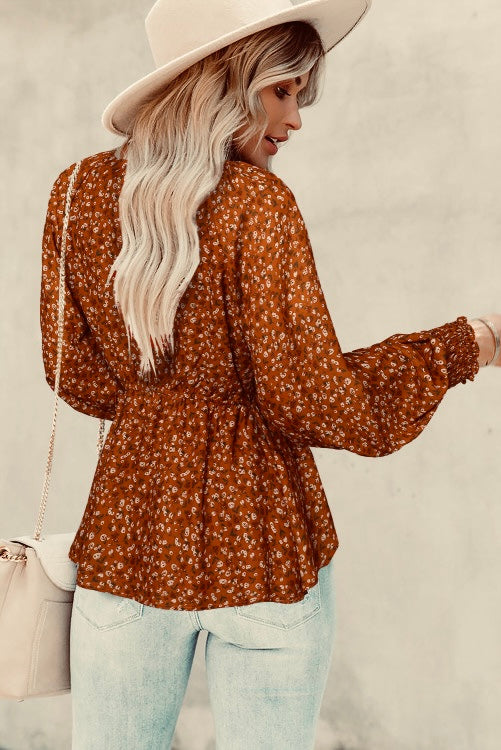 Downtown Burnt Orange Top