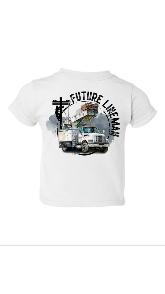 Future Lineman | Boy Tee