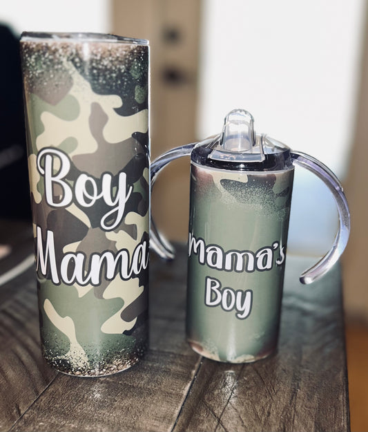 Camo Mama & Mini Cup Set