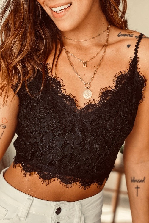 Black Lace Bralette