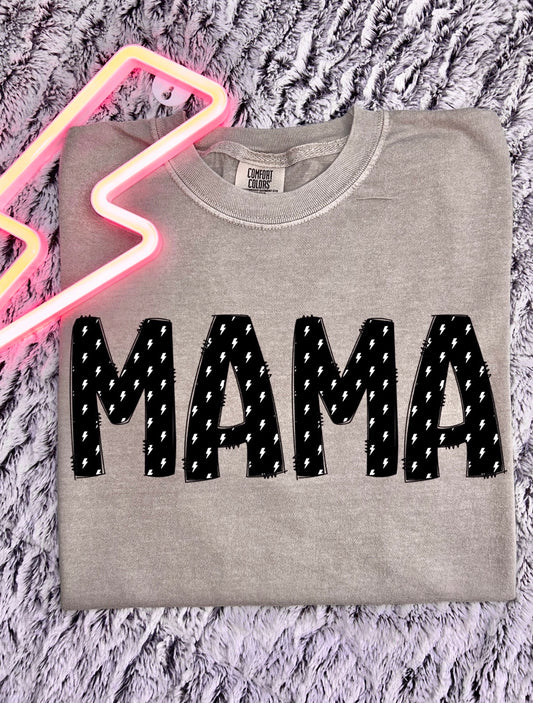 Lightening Bolt Mama Tee