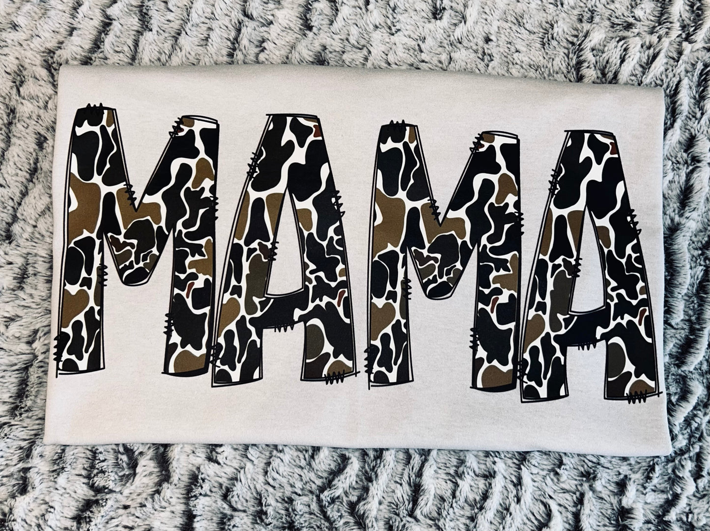 Duck Camo MAMA Tee