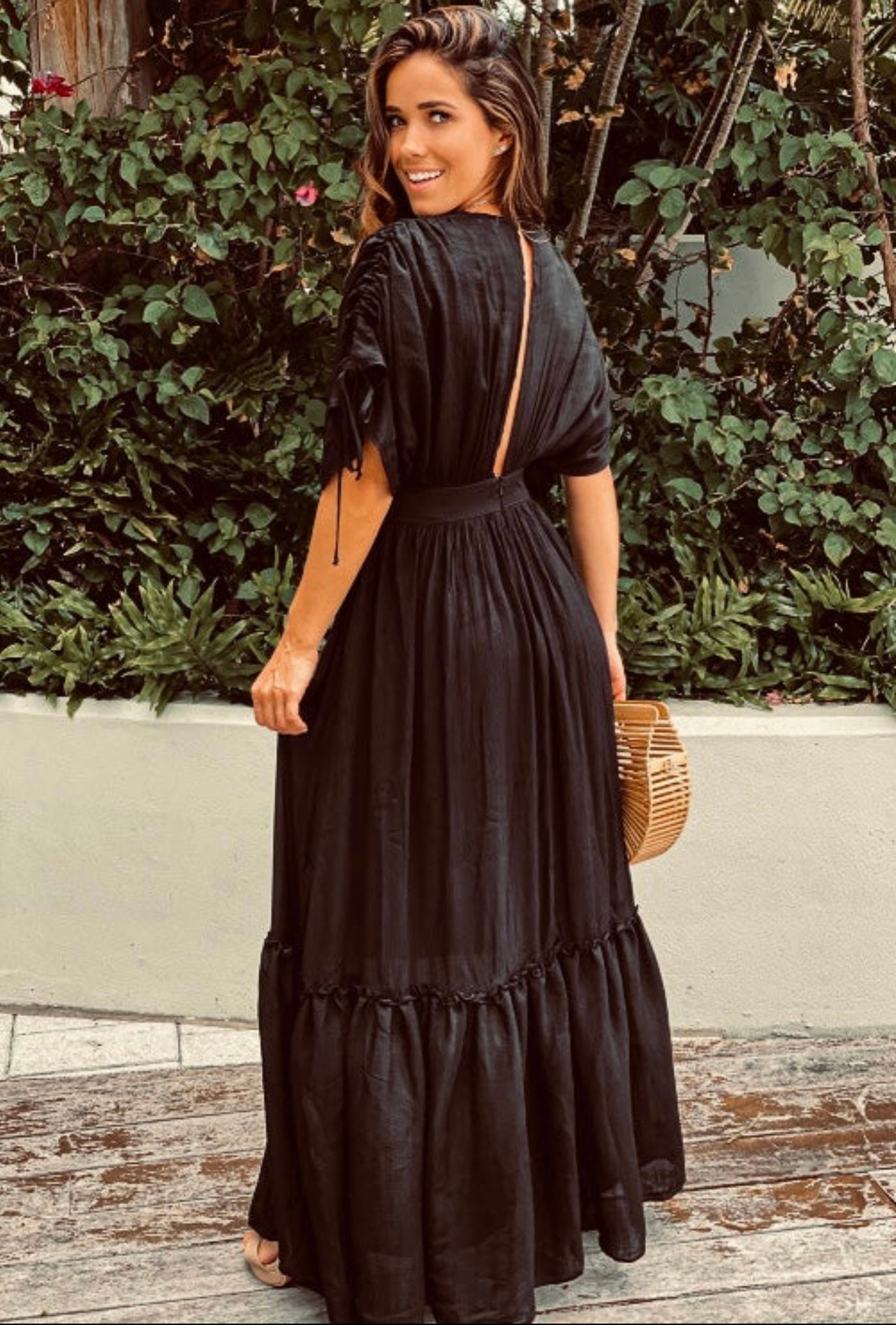 Showstopper Black Maxi Dress