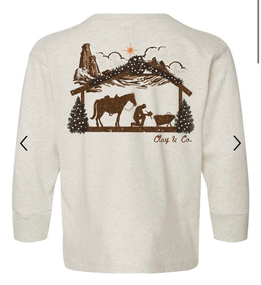 Christmas Nativity Scene long sleeve