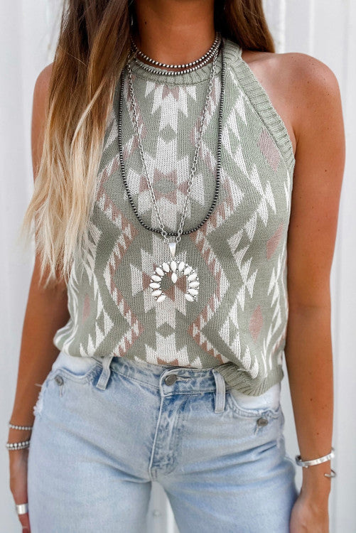 Levy Lane | Aztec Print Tank