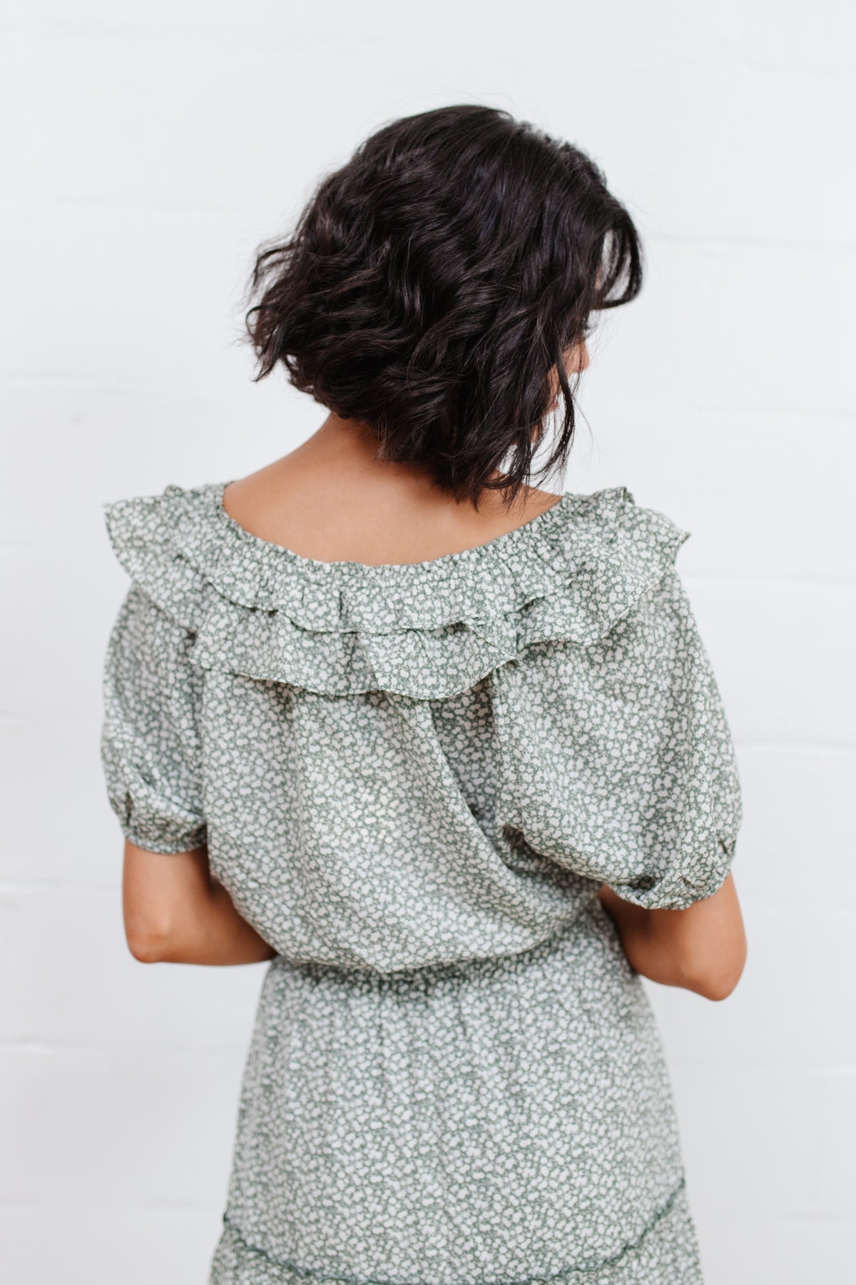 Golden Hour Top in Sage