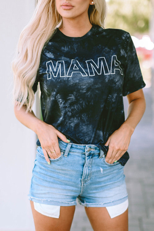 Tie Dye Mama Tee